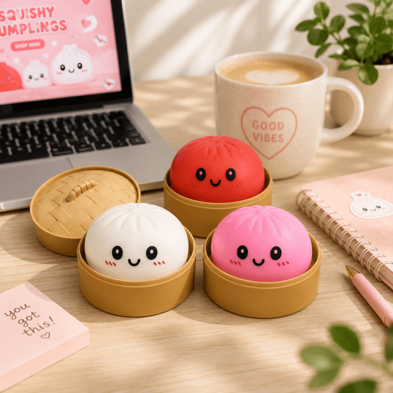Dumplings in desk