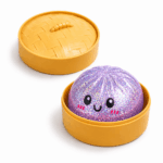 dumpling squishy glitter purple