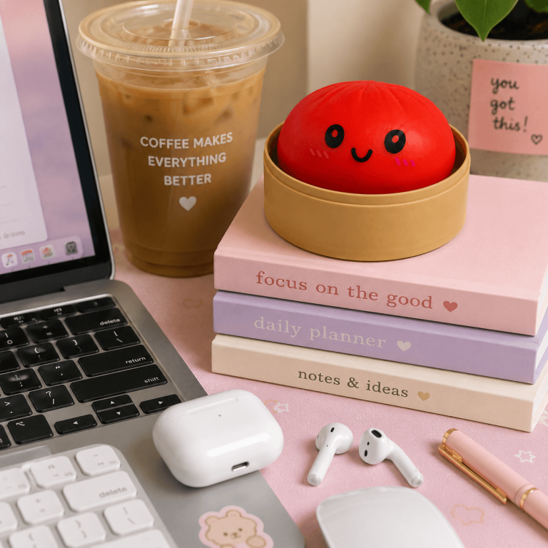 Red dumpling squishy