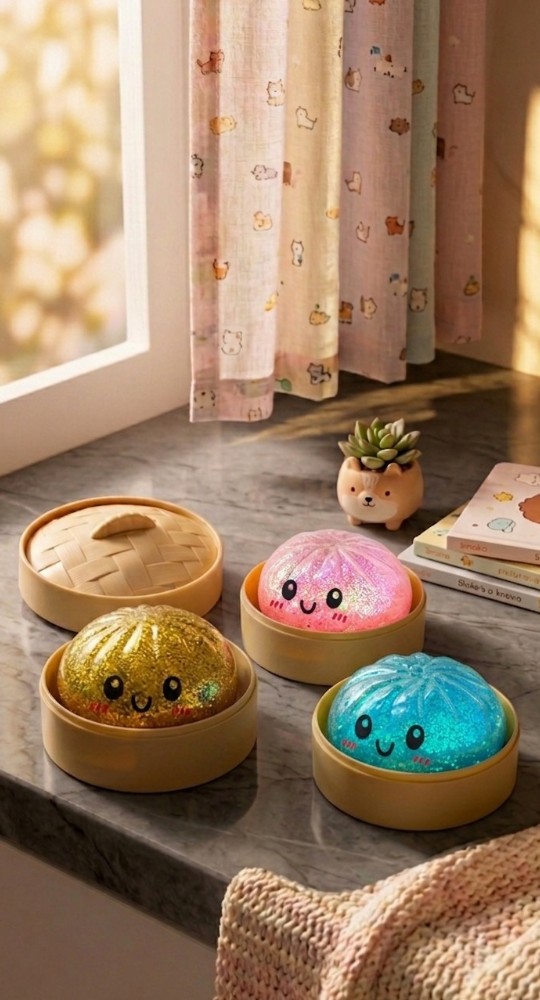 Dumpling Squishy Rare Glitter